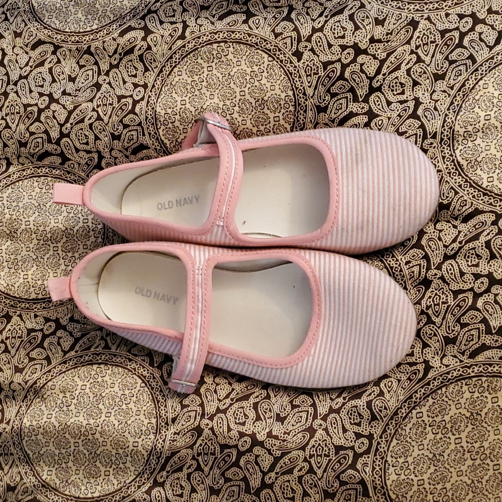 Canvas Mary Janes